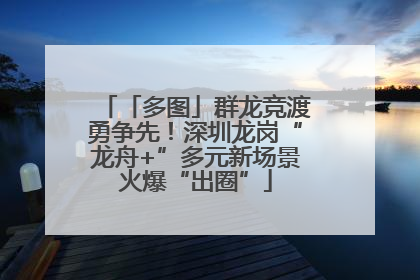「多图」群龙竞渡勇争先！深圳龙岗“龙舟+”多元新场景火爆“出圈”