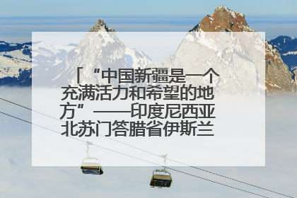 “中国新疆是一个充满活力和希望的地方”——印度尼西亚北苏门答腊省伊斯兰教代表团参访新疆