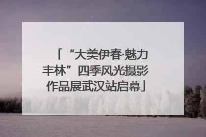 “大美伊春·魅力丰林”四季风光摄影作品展武汉站启幕