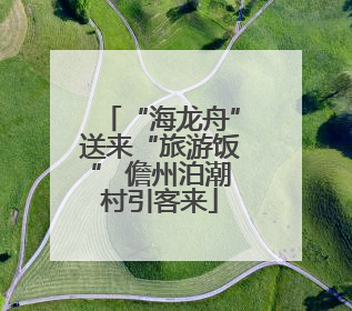 “海龙舟”送来“旅游饭” 儋州泊潮村引客来