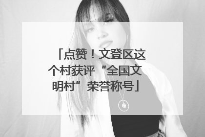 点赞！文登区这个村获评“全国文明村”荣誉称号