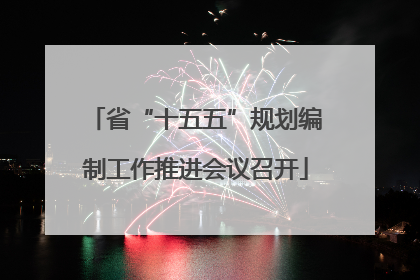 省“十五五”规划编制工作推进会议召开
