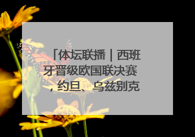 体坛联播｜西班牙晋级欧国联决赛，约旦、乌兹别克首进世界杯