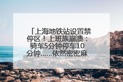 上海地铁站设置禁停区！上班族崩溃：骑车5分钟停车10分钟……依然密密麻麻无从下脚？
