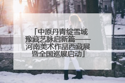 中原丹青绽雪域 豫藏艺脉启新篇——河南美术作品西藏展暨全国巡展启动