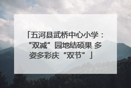 五河县武桥中心小学：“双减”园地结硕果 多姿多彩庆“双节”