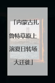 内蒙古扎鲁特草原上演夏日转场大迁徙