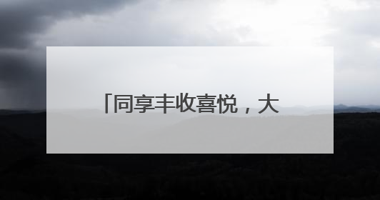同享丰收喜悦，大兴瀛海麦收开镰