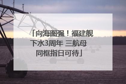 向海图强！福建舰下水3周年 三航母同框指日可待
