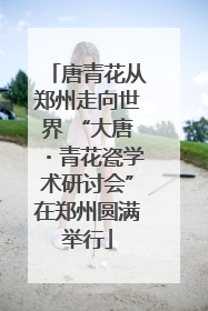 唐青花从郑州走向世界 “大唐・青花瓷学术研讨会”在郑州圆满举行