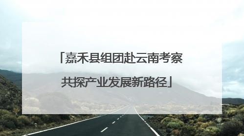嘉禾县组团赴云南考察 共探产业发展新路径