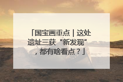 国宝画重点｜这处遗址三获“新发现”，都有啥看点？