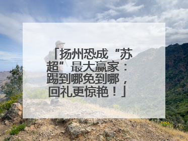 扬州恐成“苏超”最大赢家：踢到哪免到哪，回礼更惊艳！