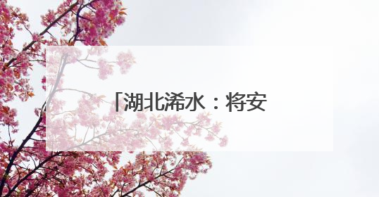湖北浠水：将安全“置顶” 为平安“把关”