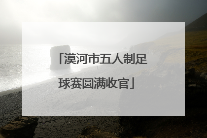 漠河市五人制足球赛圆满收官