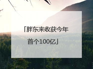 胖东来收获今年首个100亿