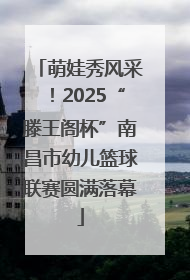 萌娃秀风采！2025“滕王阁杯”南昌市幼儿篮球联赛圆满落幕