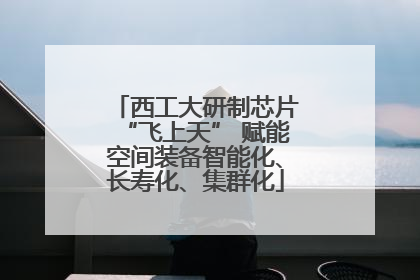 西工大研制芯片“飞上天” 赋能空间装备智能化、长寿化、集群化