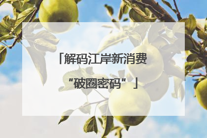 解码江岸新消费“破圈密码”
