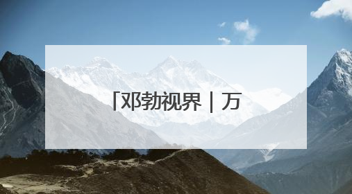 邓勃视界｜万物同栖岭南图