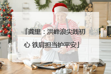 龚里：洪峰浪尖践初心 铁肩担当护平安