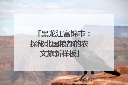 黑龙江富锦市：探秘北国粮都的农文旅新样板