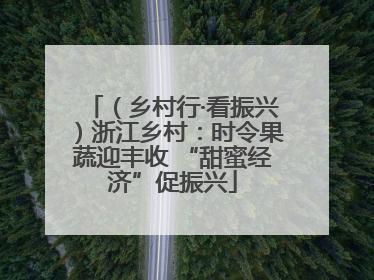 （乡村行·看振兴）浙江乡村：时令果蔬迎丰收 “甜蜜经济”促振兴