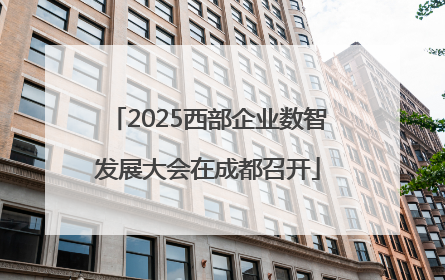 2025西部企业数智发展大会在成都召开