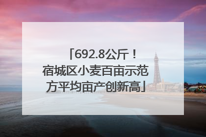 692.8公斤！宿城区小麦百亩示范方平均亩产创新高